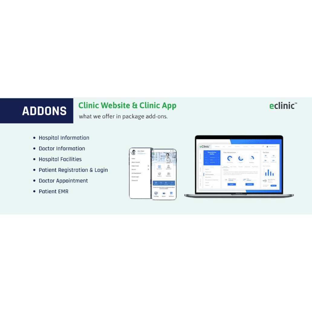 eClinic Clinic Management Systems Tailored Advanced Smart Clinics