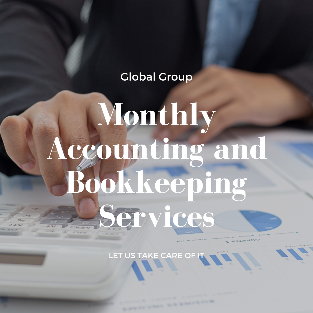 Monthly Accounting Bookkeeping Services